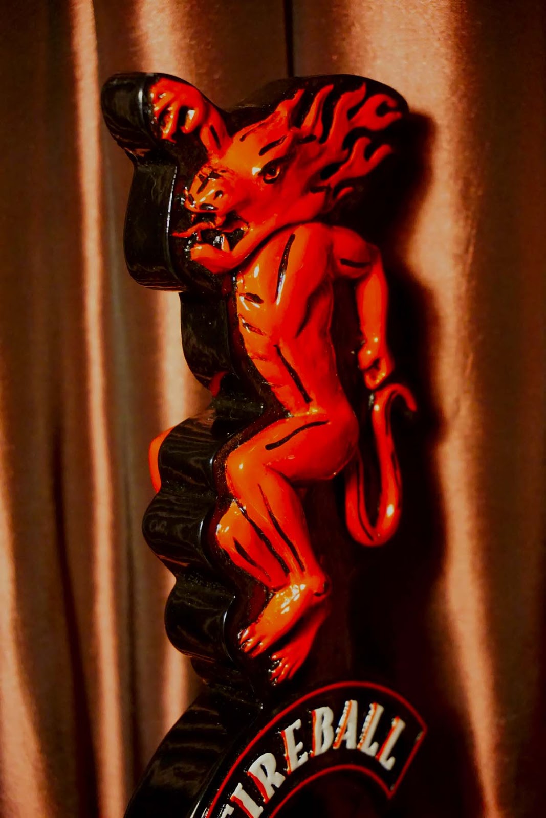 Tap Handle 546 Sazerac Fireball Cinnamon Whisky