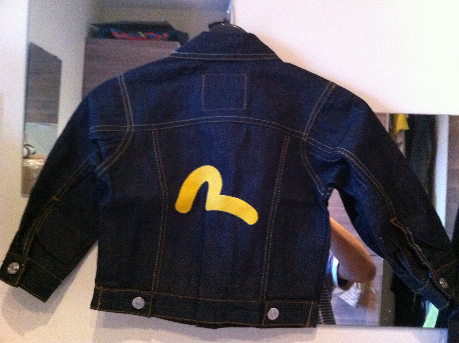 Azim Wigan(UK) Bundle..: RARE KIDS EVISU DENIM SUIT - jaket dan seluar