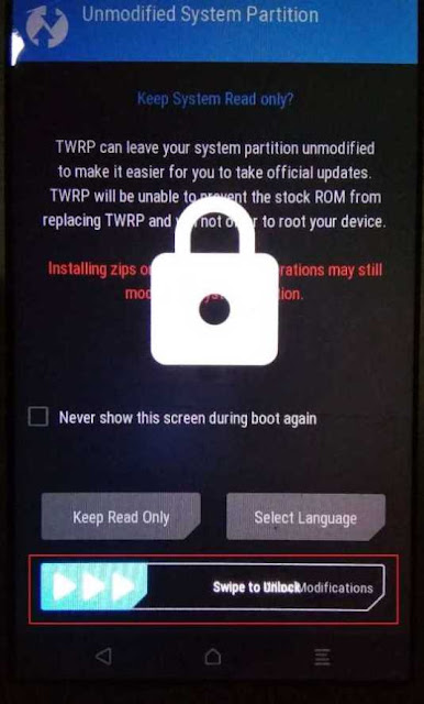 twrp j2 prime backup rom swipe to unlock twrp