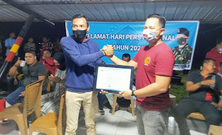 Peringati HPN 2021, Danki Kompi 2 Aramiah Gelar Acara Keakraban dengan Insan Pers Februari 8, 2021