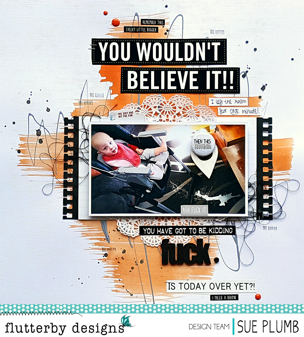 Sue Plumb Designs: You Wouldn't Believe It | Flutterby Designs