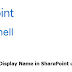 Sync-Update User Display Name from Active Directory to SharePoint using PowerShell