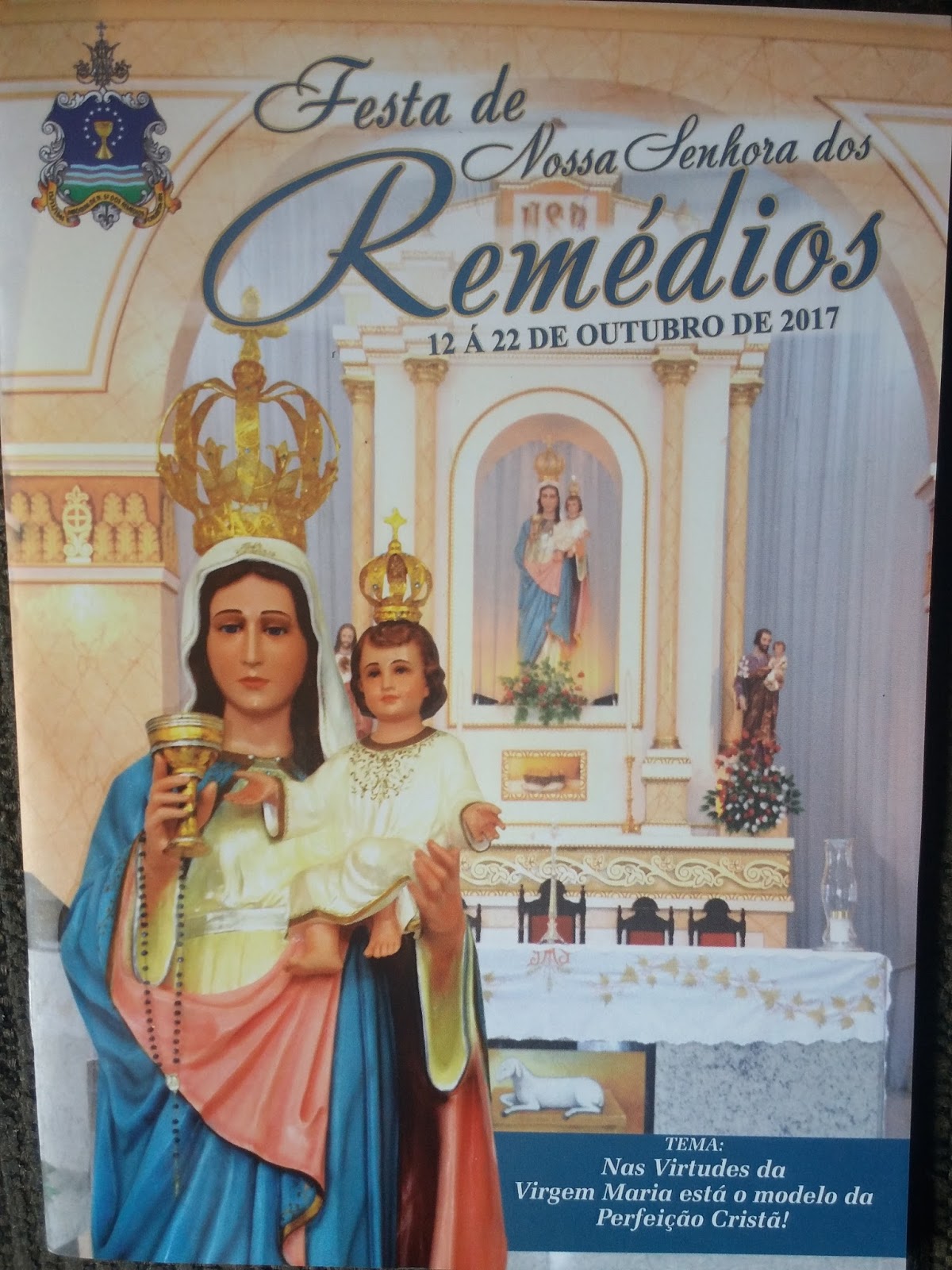 Cruzêta RN Programação da Festa de Nossa Senhora dos Remédios