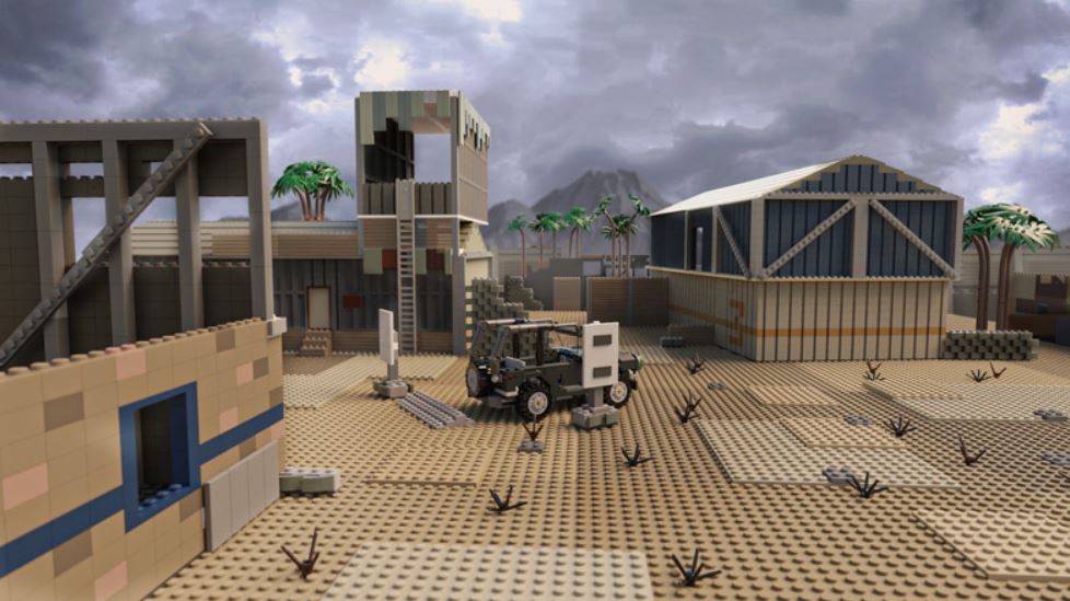 Diamond Lobby, en ikonik Call of Duty haritalarından bazılarına dayanan sekiz destansı Lego yapısı tasarladı. Lego'da Oluşturulan Call Of Duty Harita
