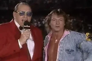 WWF ROYAL RUMBLE 1991 - Gorilla Monsoon and 'Rowdy' Roddy Piper were our hosts for the event