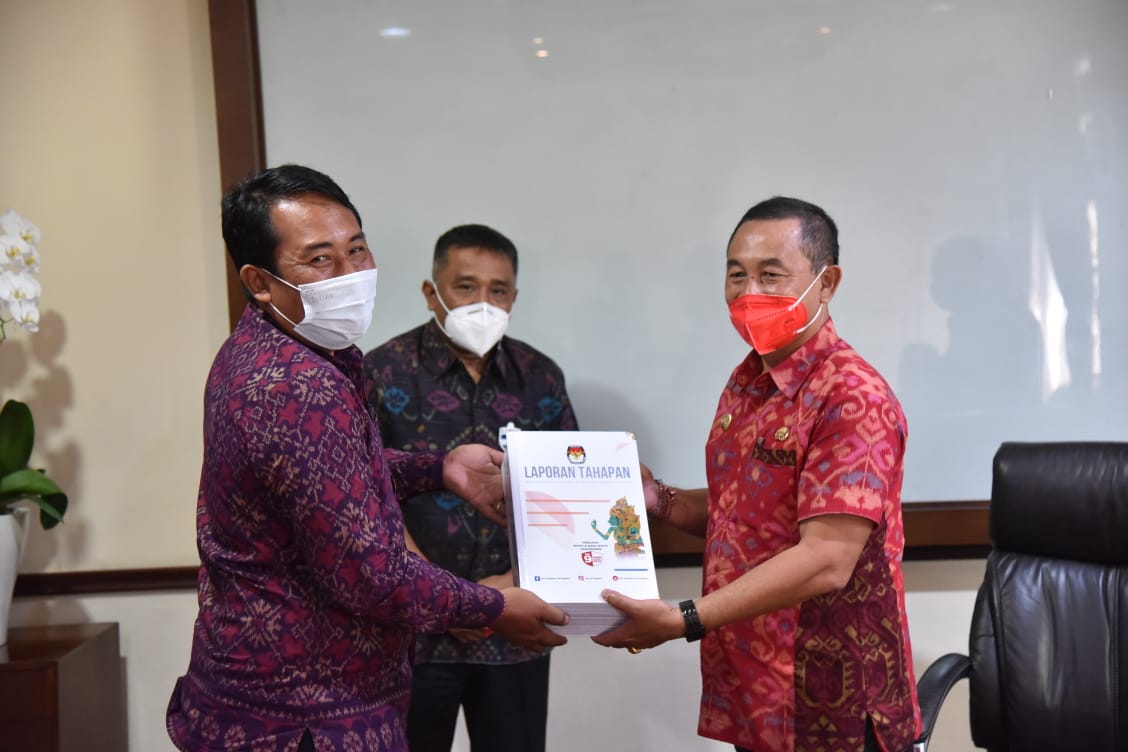 Pilkada Karangasem Berjalan Lancar, Bupati Dana Apresiasi KPU