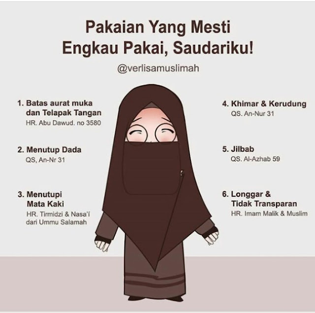 kartun muslimah dp instagram