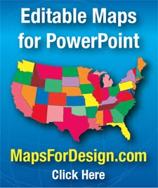 PowerPoint Maps for Presentations