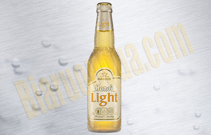 Bia chai Hà Nội Light