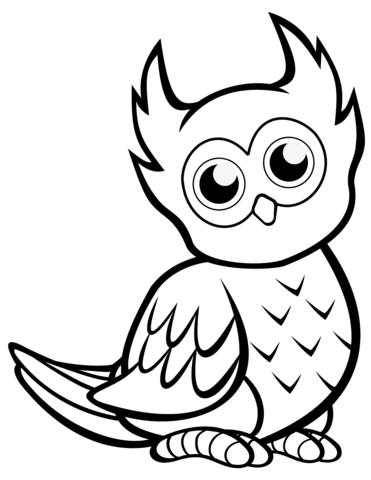 Owls Coloring Pages ~ Coloring Pages