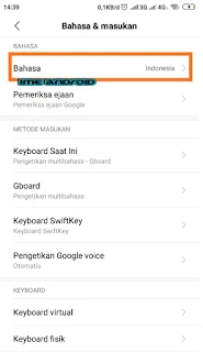 Mengganti bahasa Indonesia google asistant