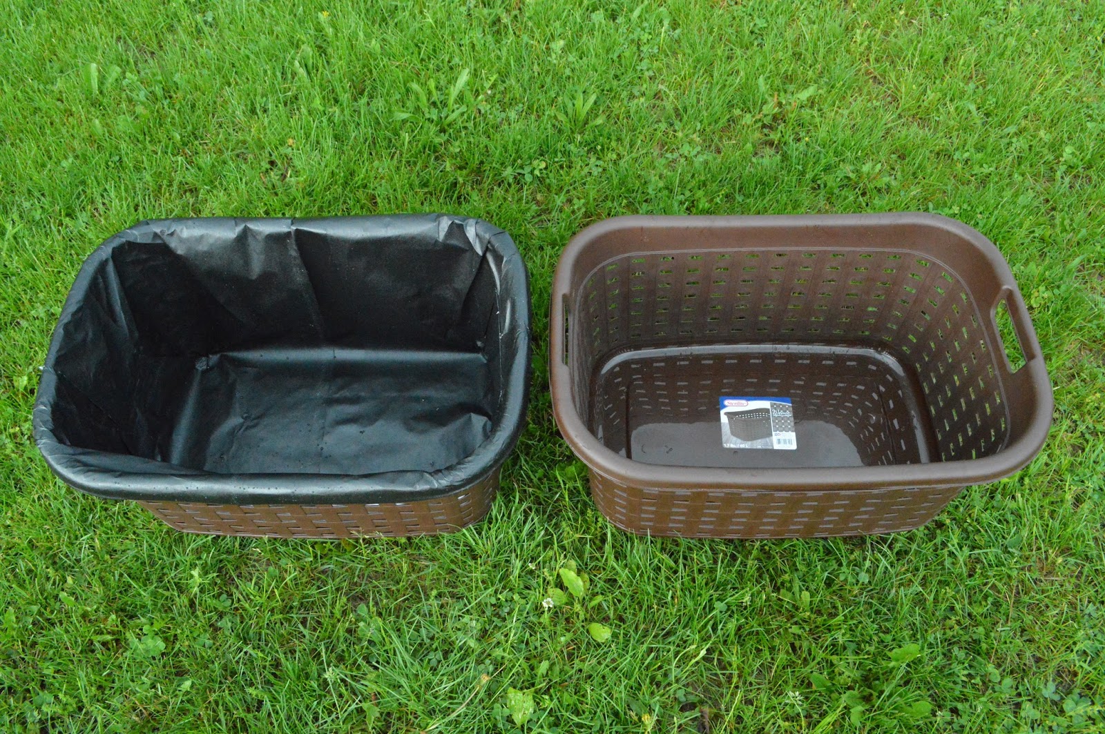 The Chic Burlap Boutique Blog Laundry Basket Gardening How to Turn