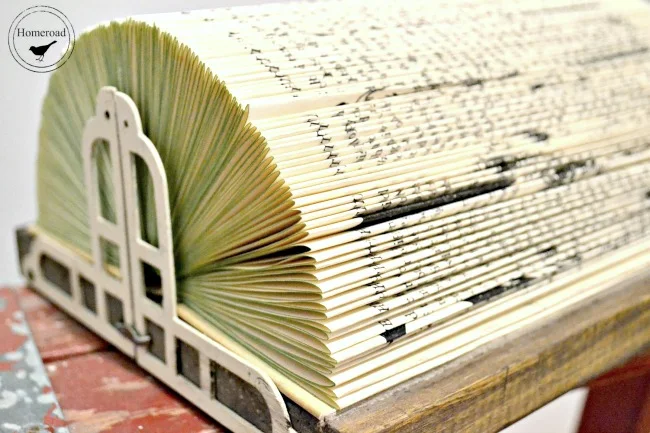 Folded Book with frame