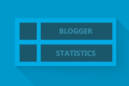 Customize Blogger Statistics Widget