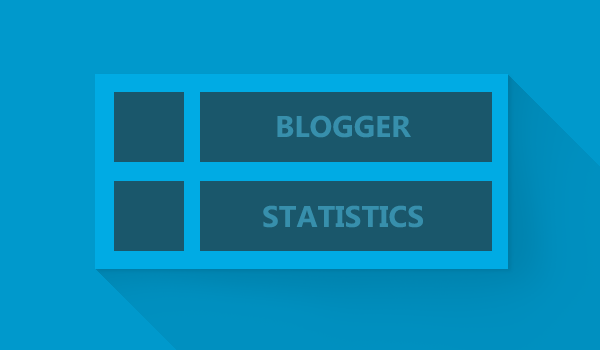 Customize Blogger Statistics Widget