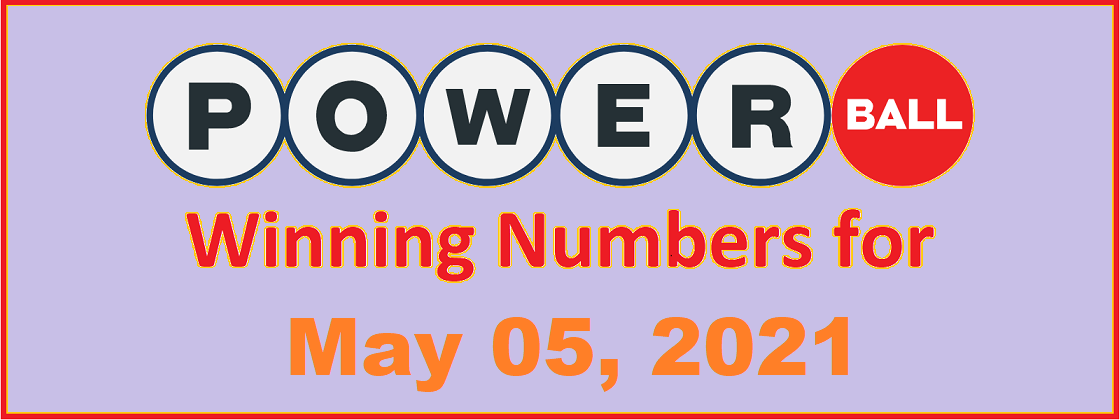 PowerBall Winning Numbers for Wednesday, May 05, 202