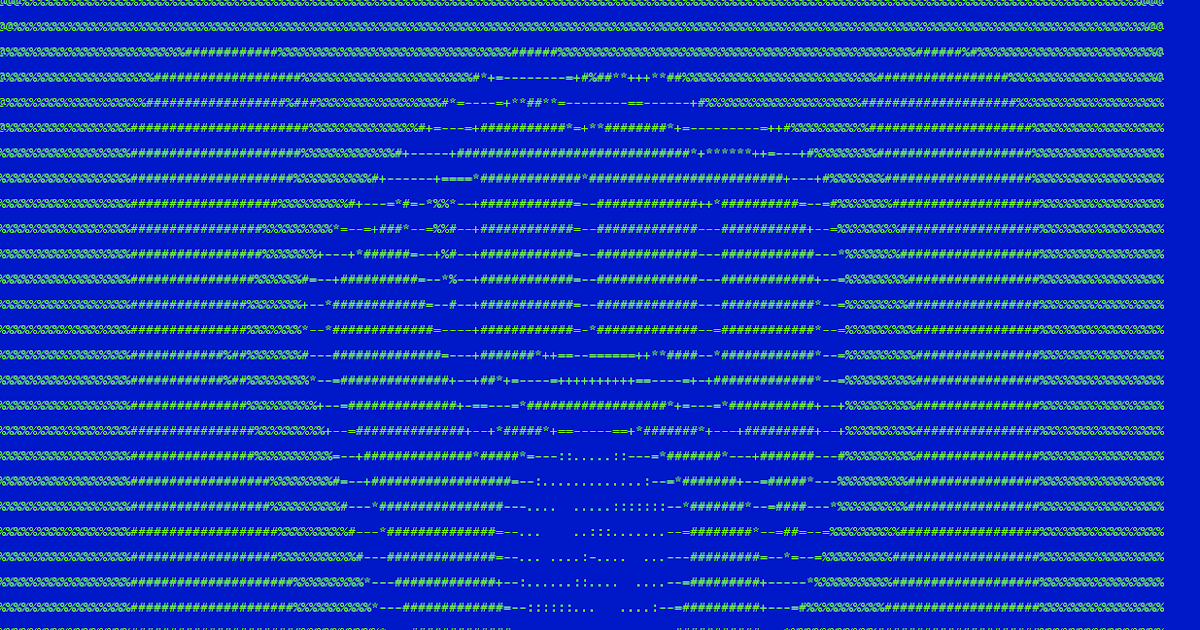 kpitsimpl: ASCII Art with Python