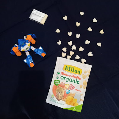 milna nature puffs organic cheese