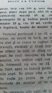 Pește la cuptor cu castraveți murați