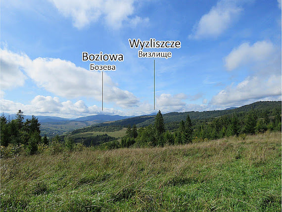 Widok na południowy zachód.