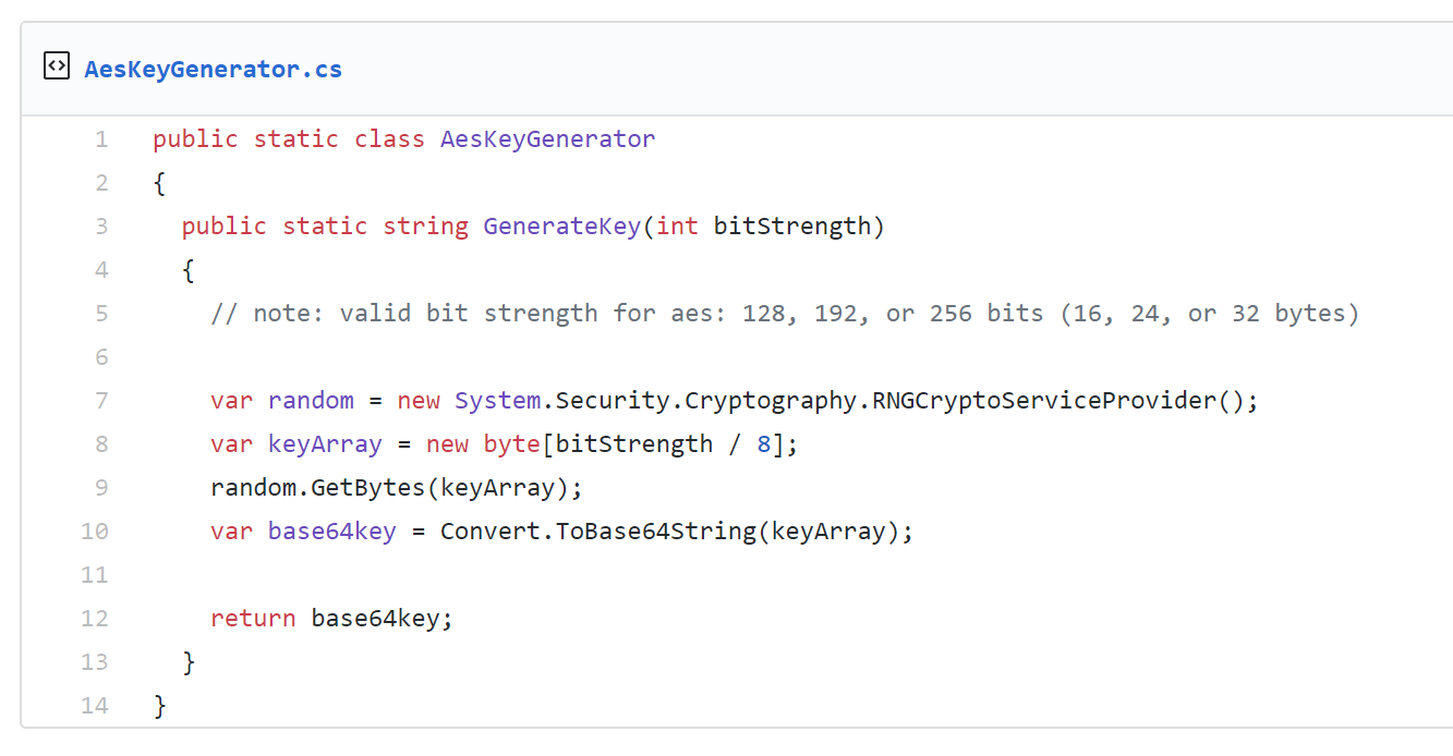 Generate Random Key In Javascript