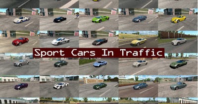 Mod Sport Cars Traffic Pack By Trafficmaniac V3 4 Ets2