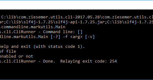 Inspired by Actual Events: Java Command-Line Interfaces (Part 24 ...