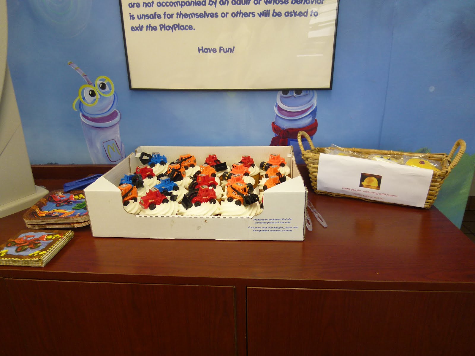 The Allens Aaron's Party Decorations