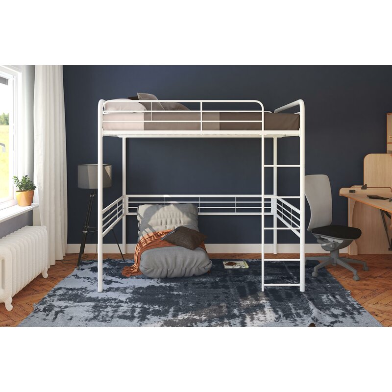 Full Size Loft Bed Frame Home Decor