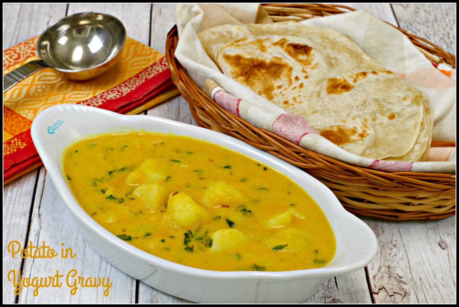 PotatoCurd Gravy Recipe Potato in Yogurt Gravy Recipe Subbus Kitchen