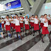 Cathay surprises passengers with flash mob