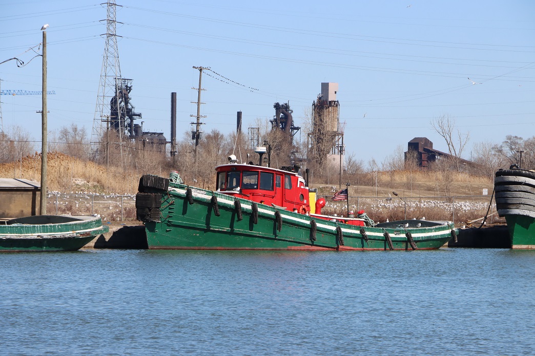 Michigan Exposures Three of the Great Lakes Towing Tugs