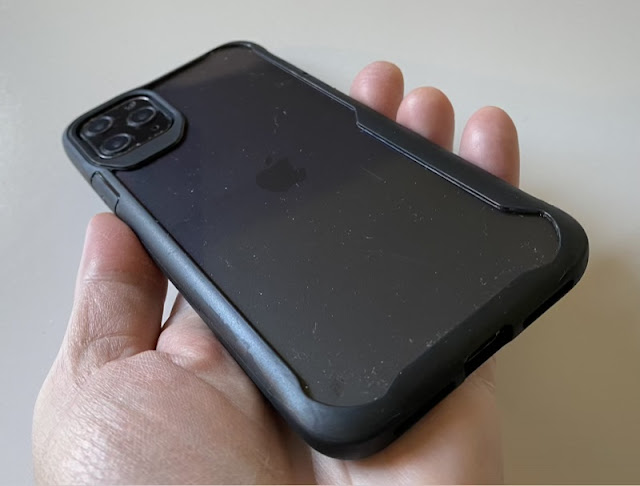 Olixar Novashield Protective Bumper Black Case - For iPhone 13