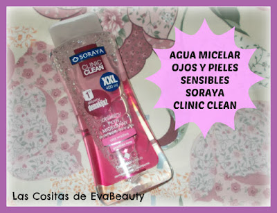 Agua micelar ojos y pieles sensibles SORAYA Clinic Clean