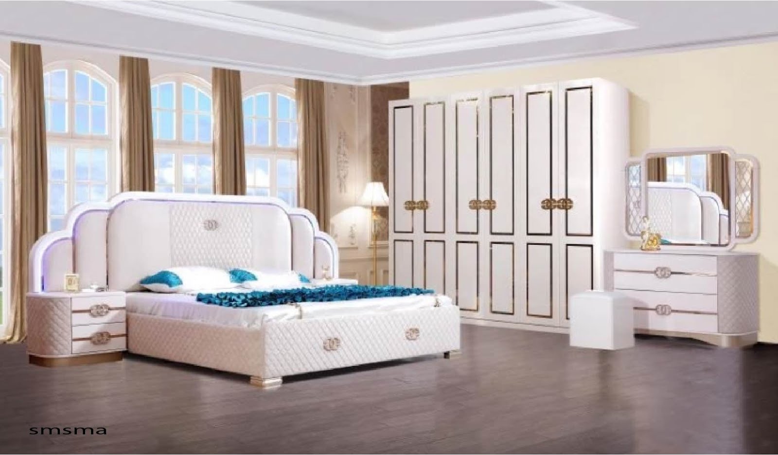 احدث مجموعة غرف نوم مودرن خيالية لم