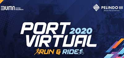 Event Pelindo 3 Port Virtual Run & Ride 2020