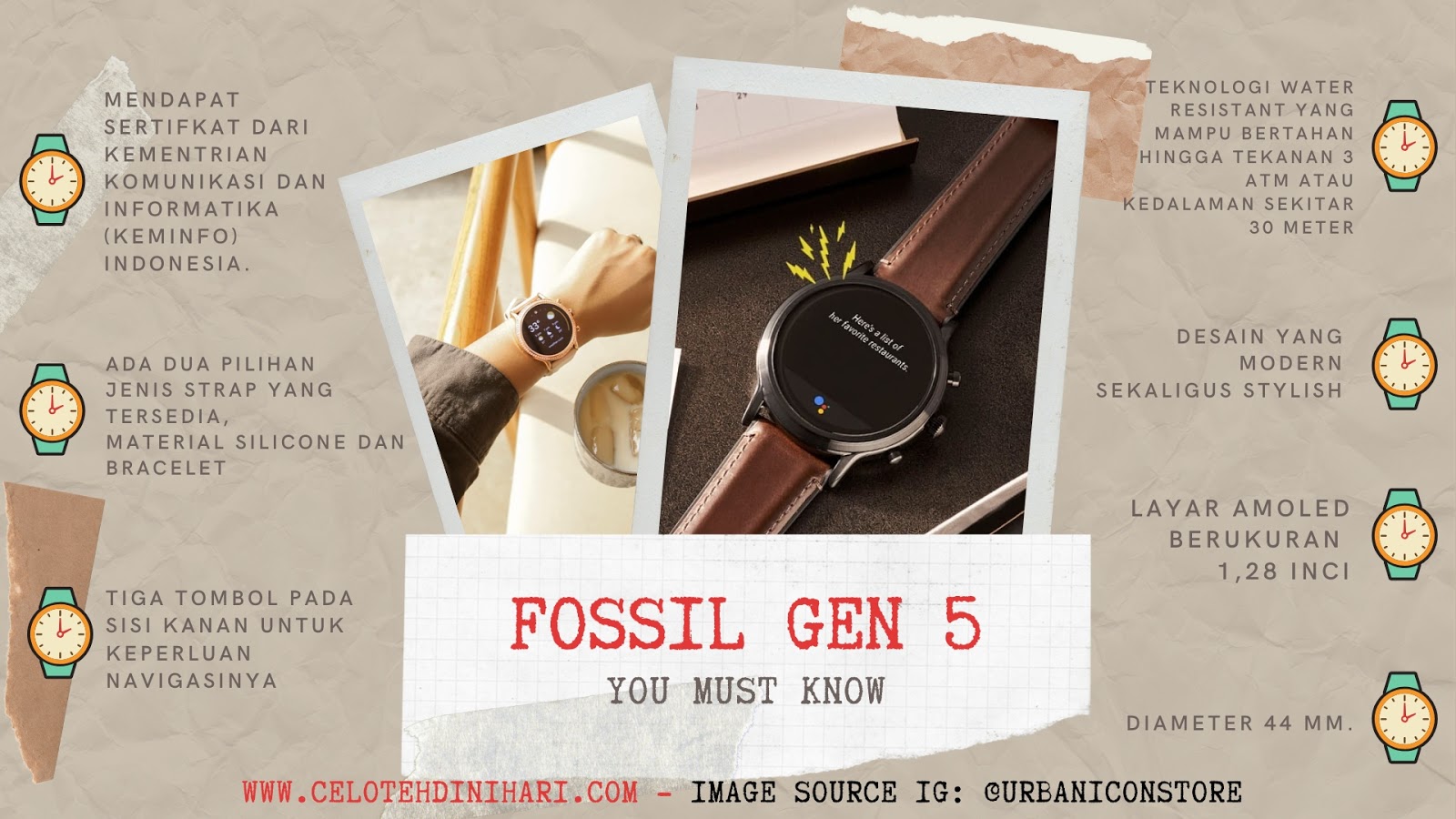 Tampil Stylish, Makin Produktif dan Jaga Pola Hidup Sehat dengan Fossil Gen 5 Smartwatch 4 Tampil Stylish, Makin Produktif dan Jaga Pola Hidup Sehat dengan Fossil Gen 5 Smartwatch 4