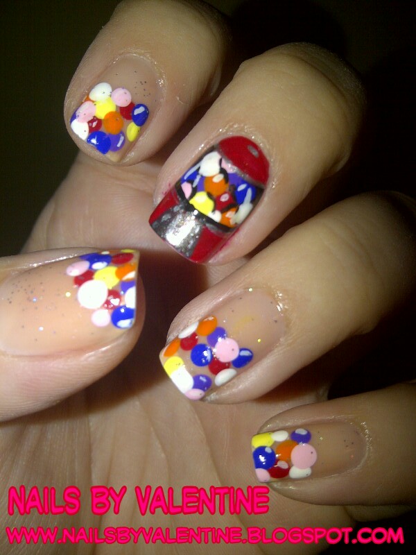 Nails by Valentine Bubble Gum Nails