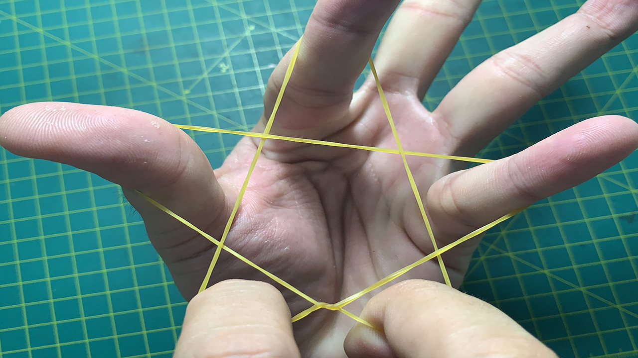 Hướng dẫn cách làm ngôi sao 5 cánh bằng dây thun How to Make A ...