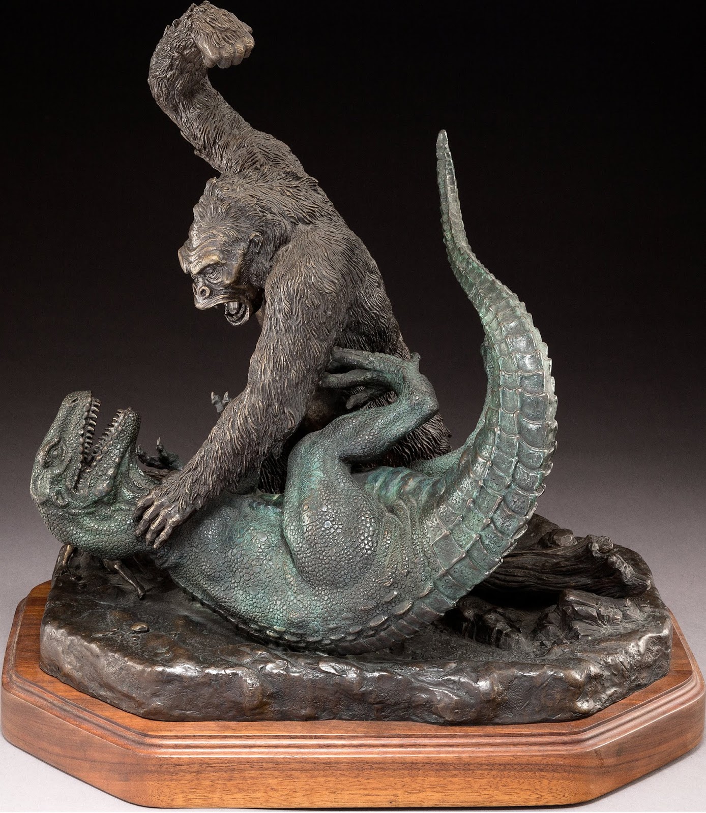 WORLD OF MONSTERS RAY HARRYHAUSEN BRONZE SCULPTURES