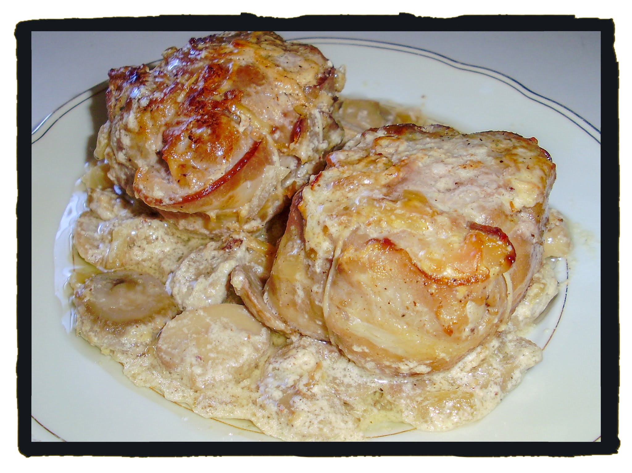 Recette Paupiette De Porc Vin Blanc Crème Fraîche Paupiettes de porc à la crème - Du soleil dans mes recettes