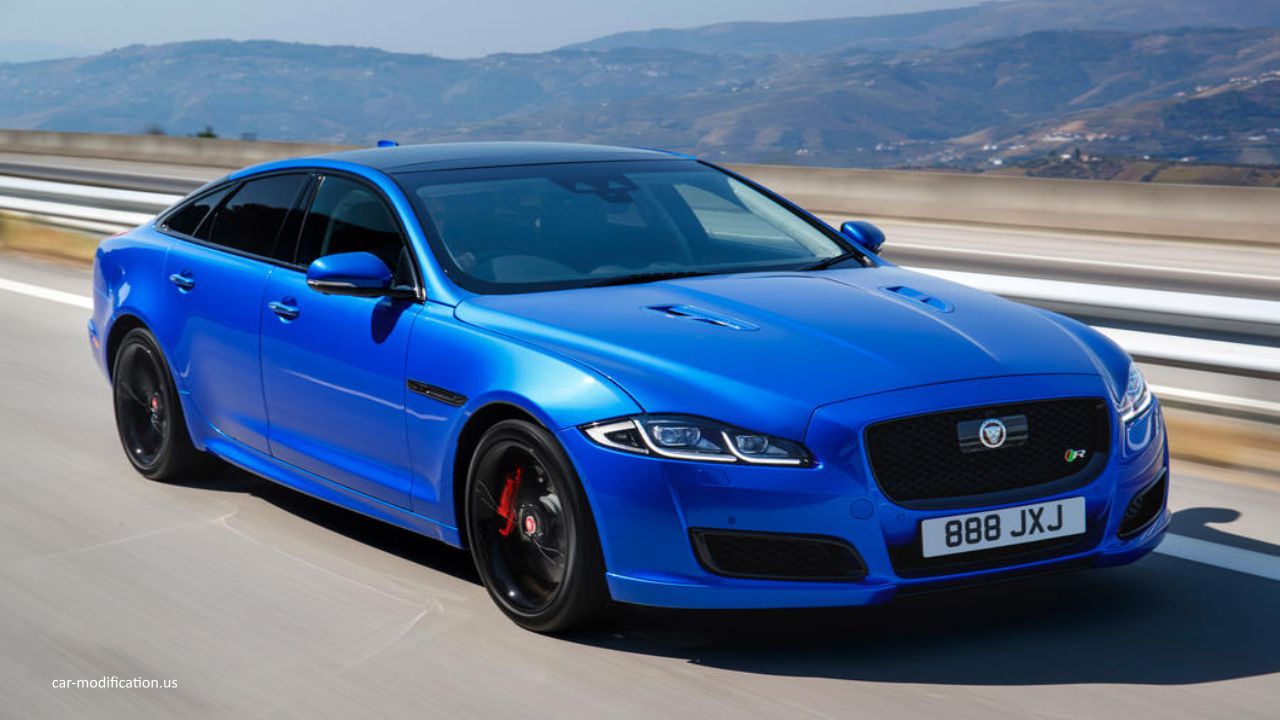 Blue Jaguar Car Wallpaper Hd