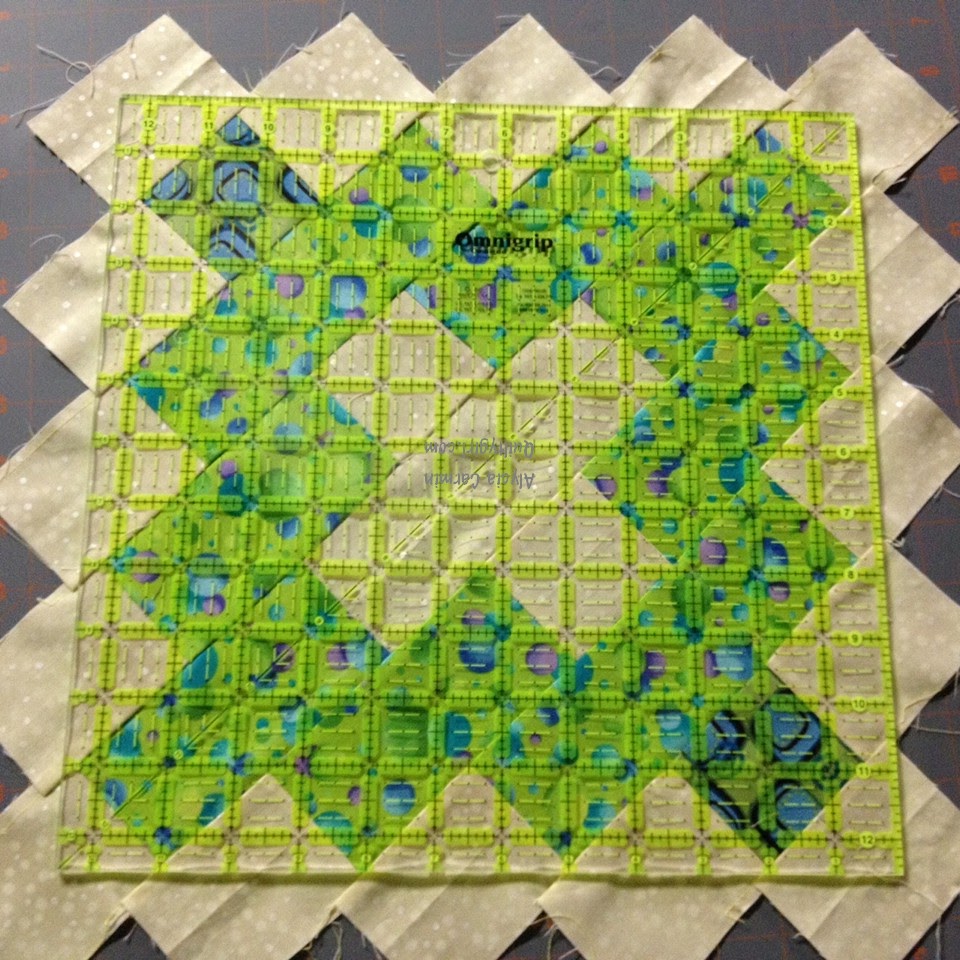 Alycia Quilts Quiltygirl The Chimney Sweep Album Block Tutorial