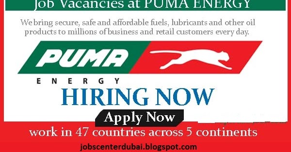 puma energy jobs