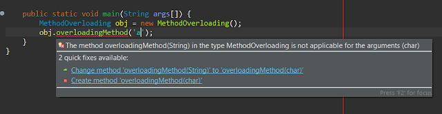 Method Overloading in Java | Type Promotion | Ambiguous Problem | Var ...