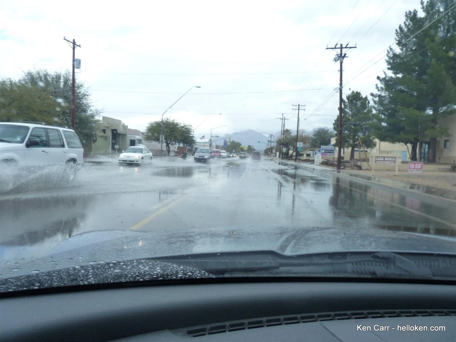Tucson Winter Rain