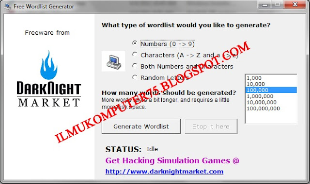 wordlist generator online wordlist generator online