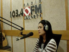 On air with 103,4 DFM,Program Inspirasi usaha,Jakarta siang with host : Vicky Ismaya on April 18th