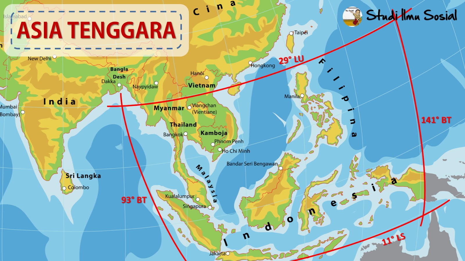Peta Lengkap Benua Asia Peta Benua Asia Lengkap Besarta Geografis Dan ...