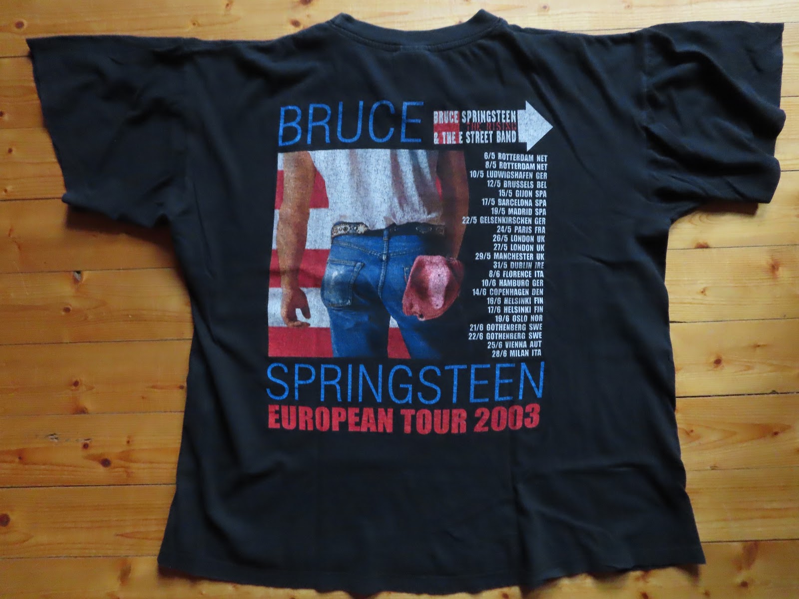 Romans Musik, Konzert und TourShirts Bruce Springsteen, The Rising